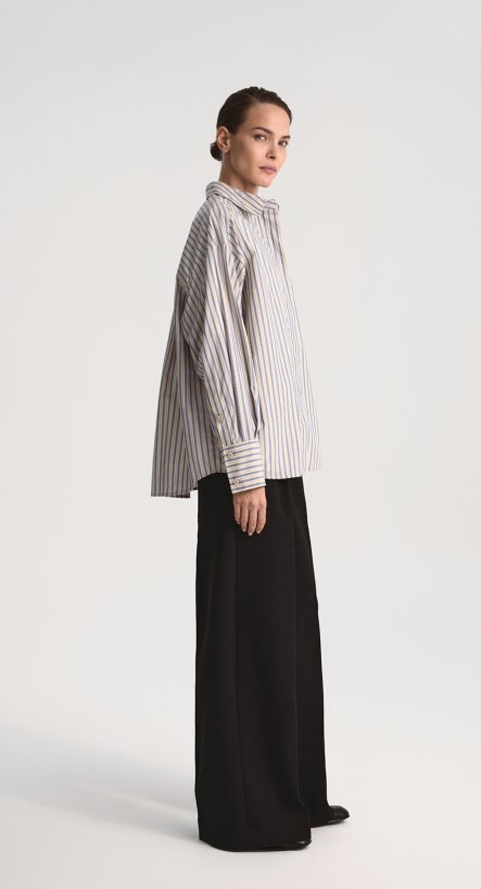 Рубашка свободного силуэта