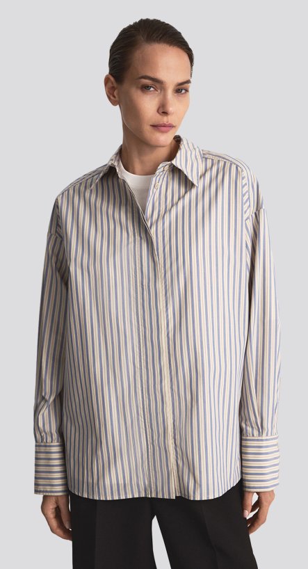 Рубашка свободного силуэта