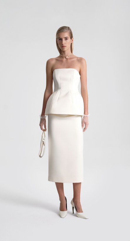 Юбка из сатина