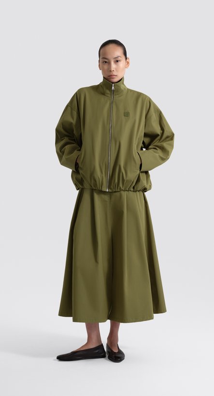 Бомбер из хлопка