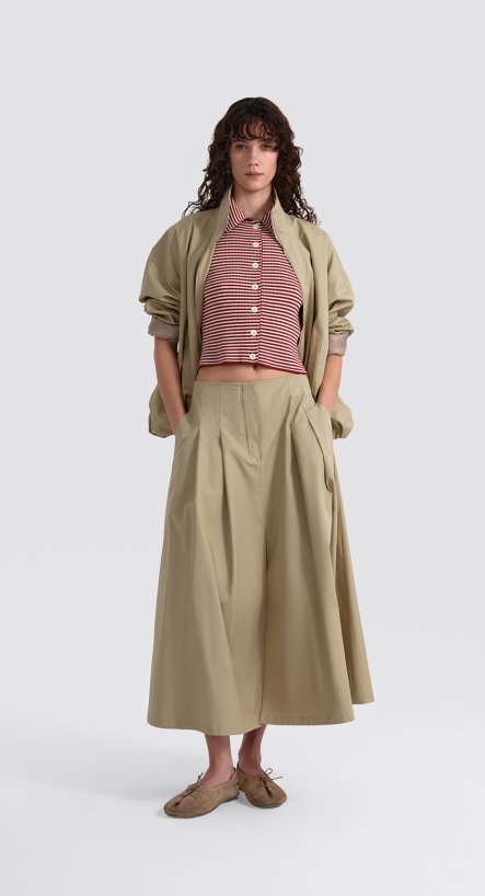 Юбка макси из хлопка