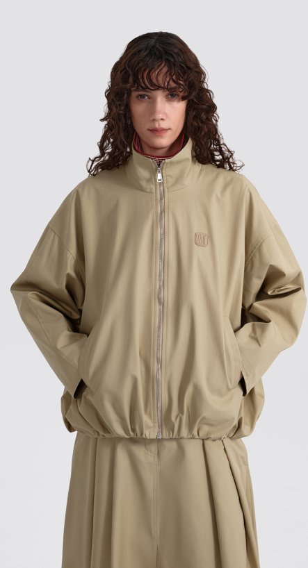 Бомбер из хлопка