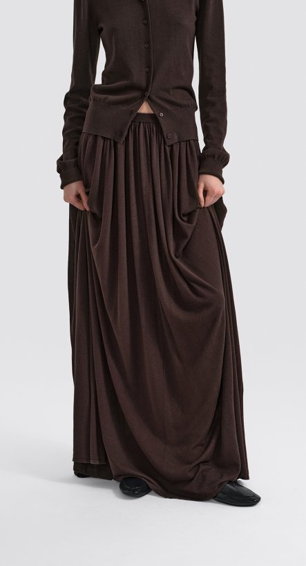 Юбка трикотажная