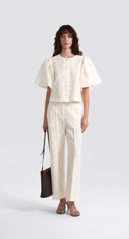 Брюки из кружева