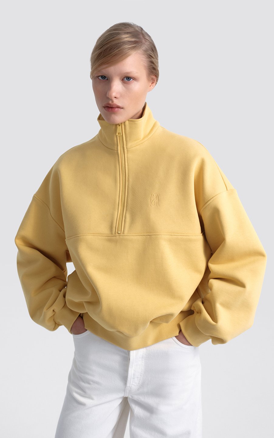 e*.様 innat anorak yellow Анорак трикотажный цвет: Желтый купить за 16 990 руб.