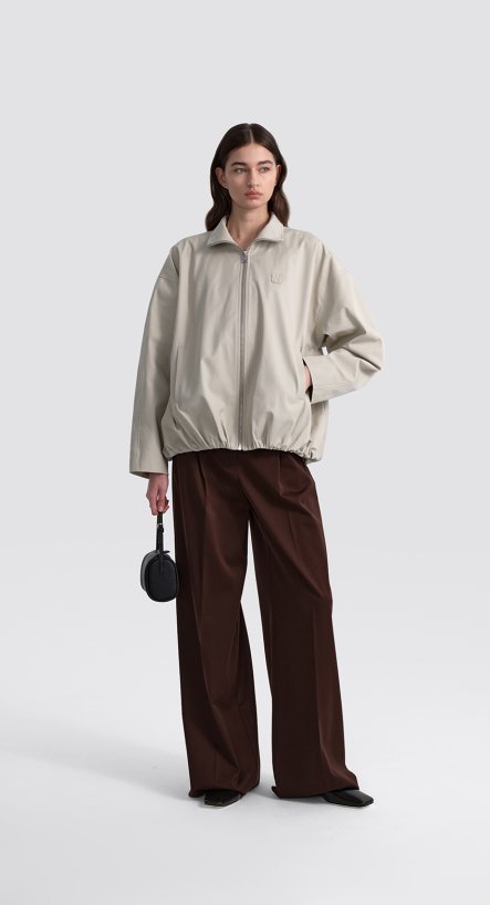 Бомбер из хлопка